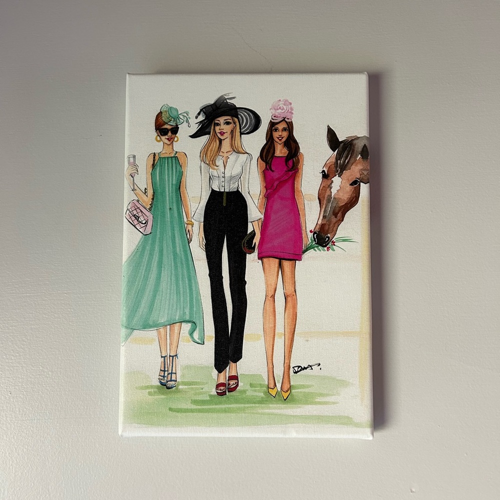 Derby Time Print 8x12